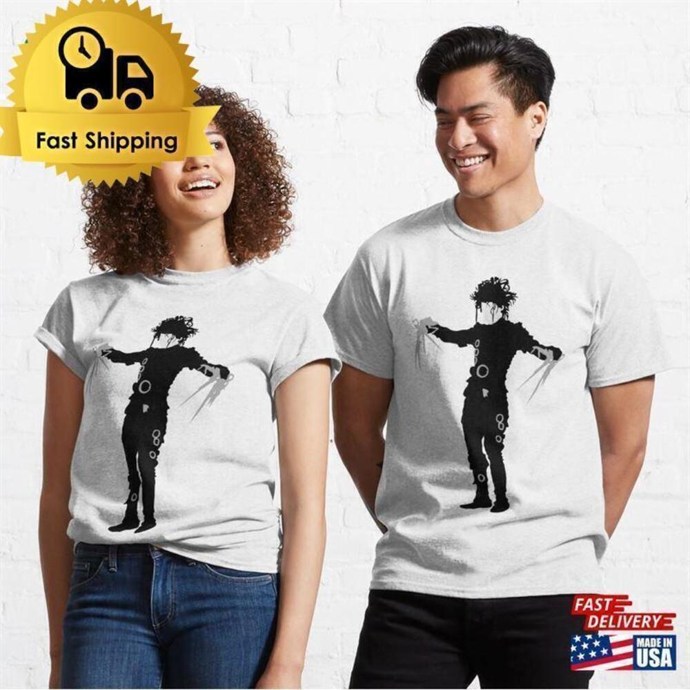 Edward Scissorhands Gothic Tim Burton Film T-Shirt